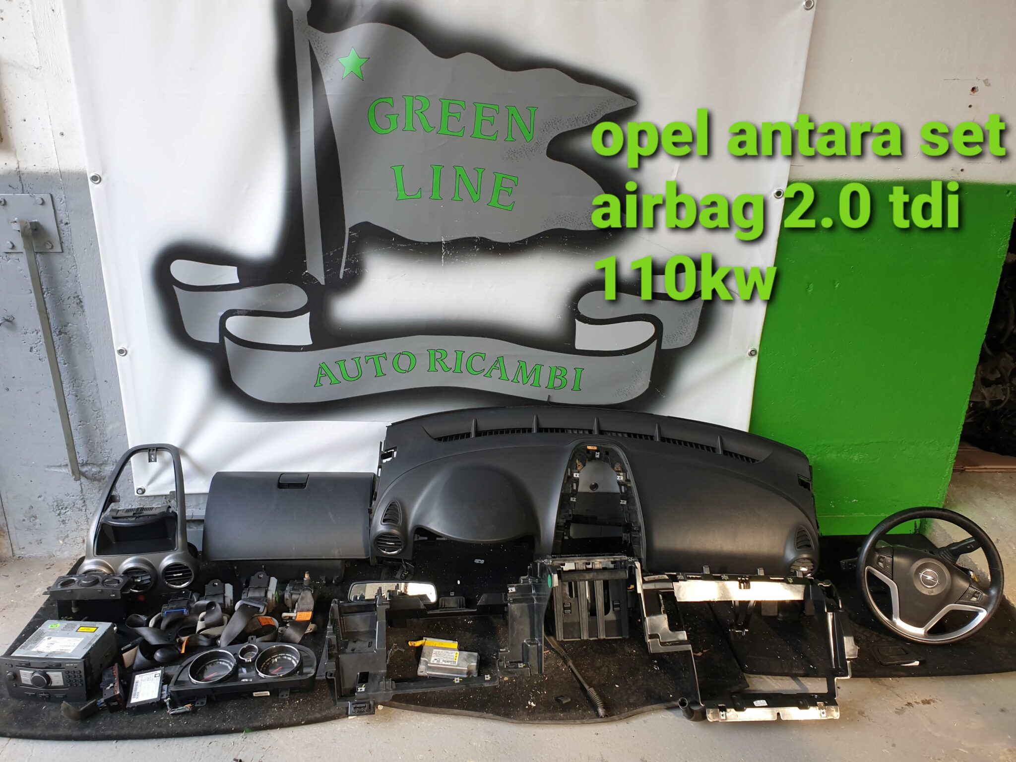 Kit airbag – opel antara-