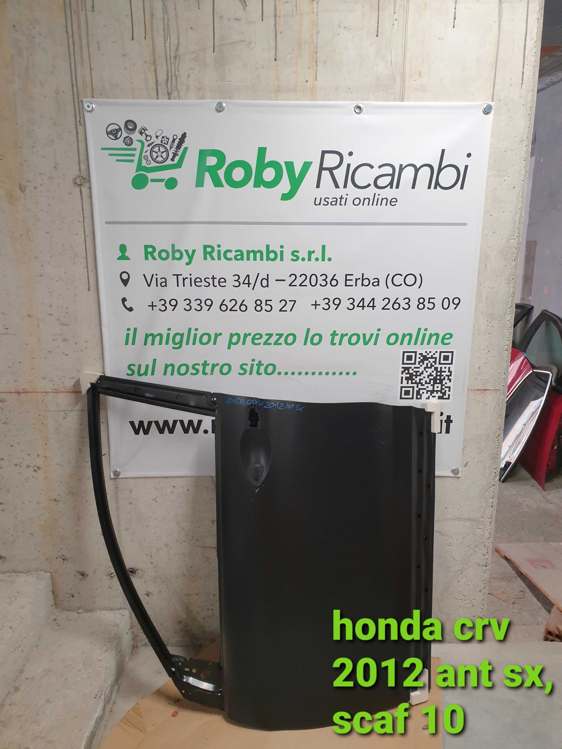 Porta/Portiera ant. sx. Honda crv 2012