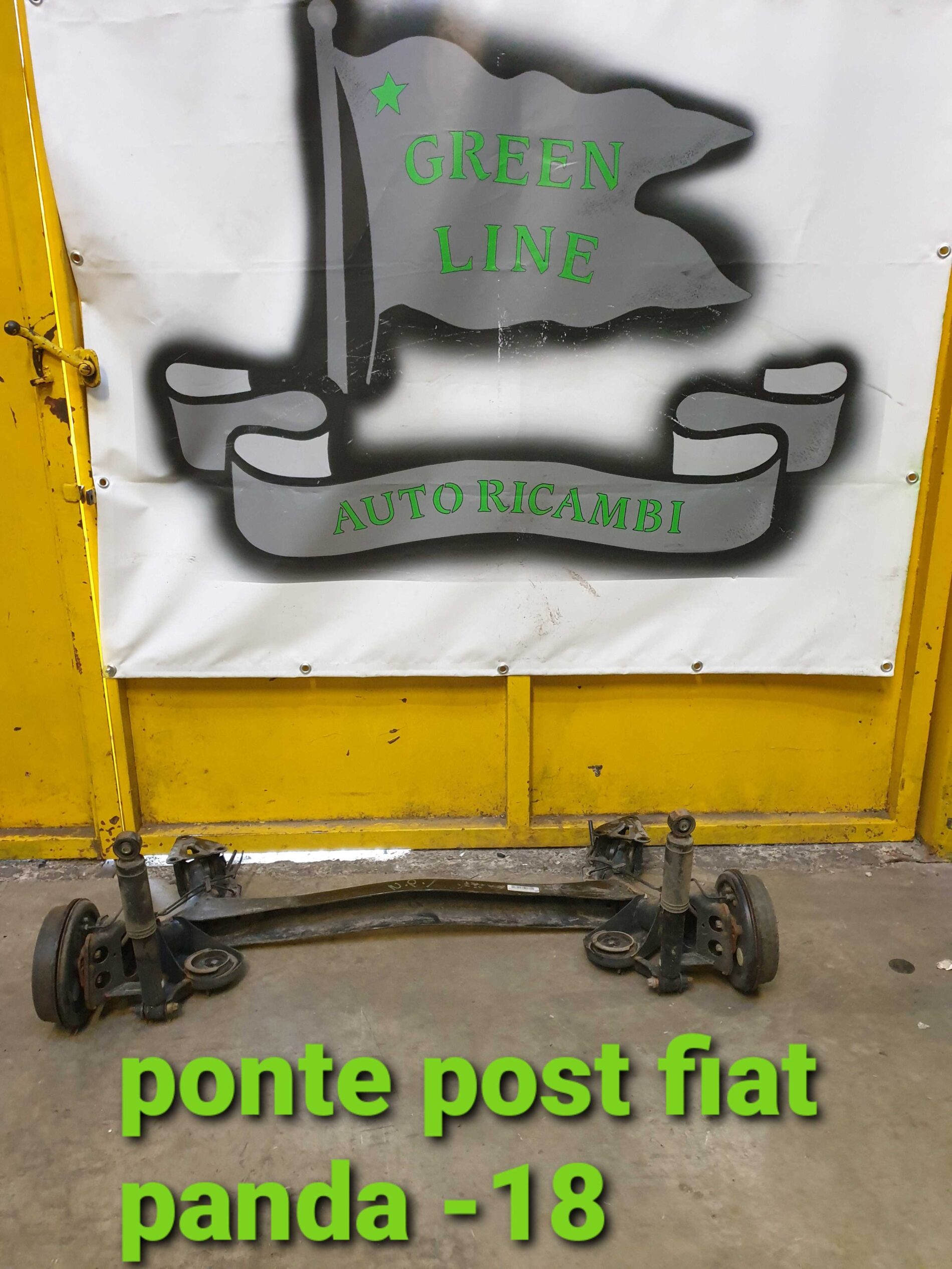 Ponte/Assale post. fiat panda 2018