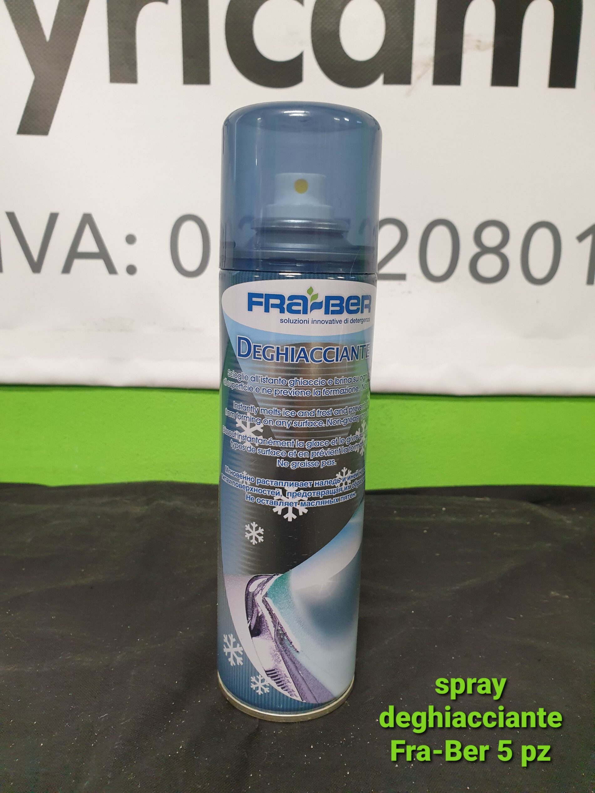 Spray Deghiacciante per auto Fraber