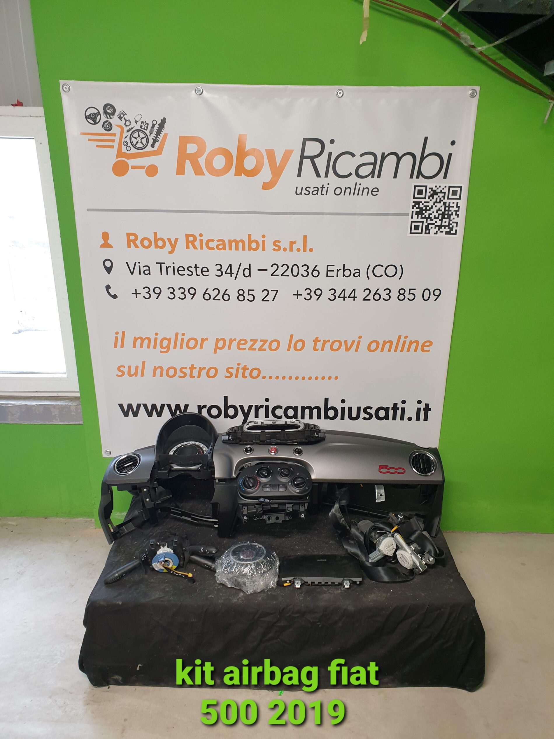 Kit airbag Fiat 500 – 2019