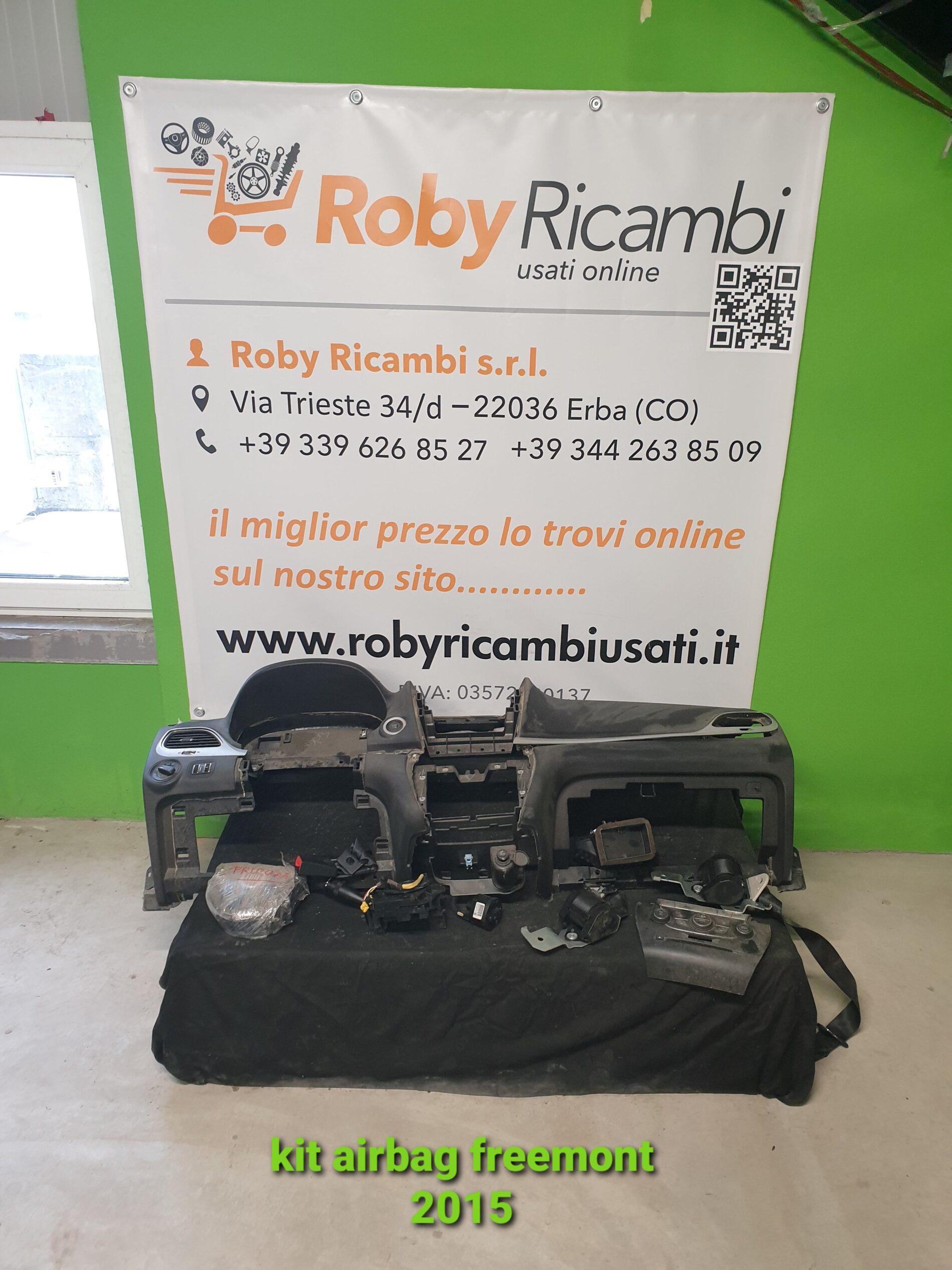 Kit Airbag Fiat Freemont – 2017