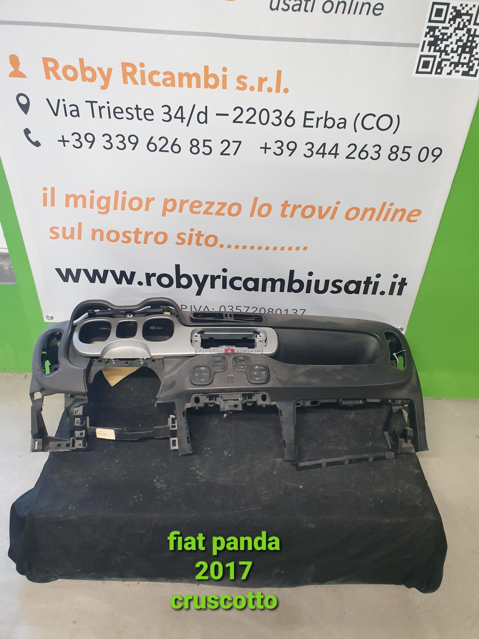 Cruscotto Fiat new panda – 2017